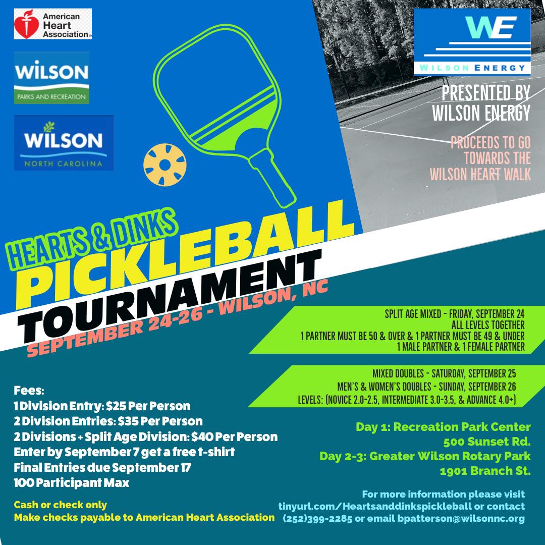 heart and dinks pickle ball tournament