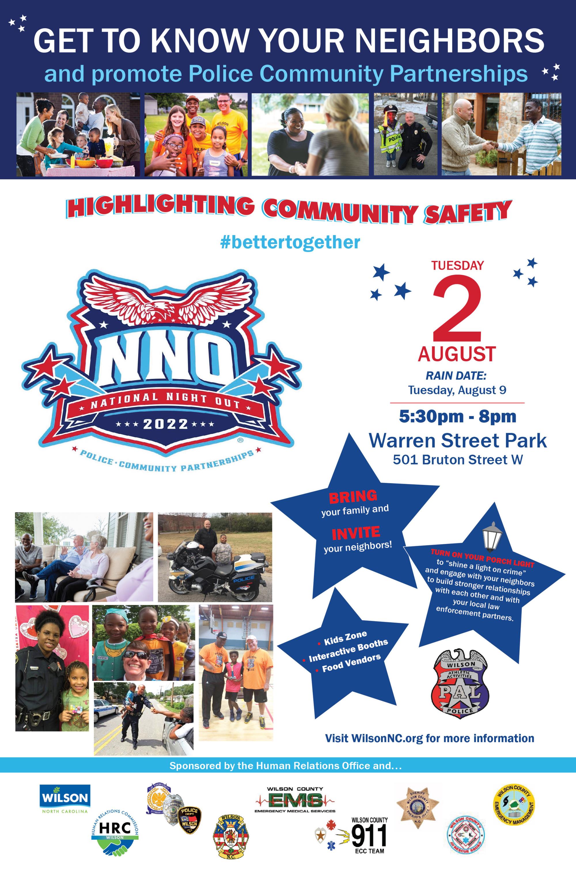 2022 National Night Out poster