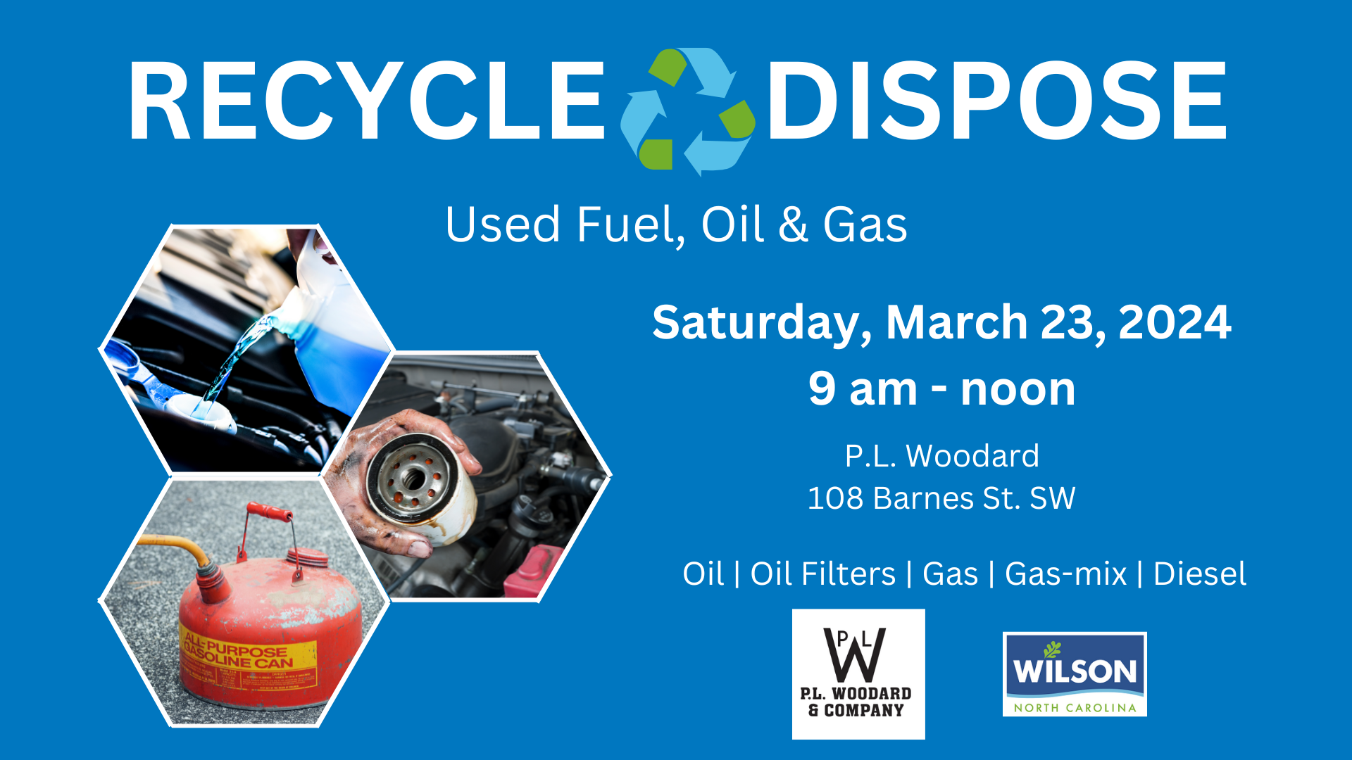 2024 Fuel Recycle Event on Saturday march 23