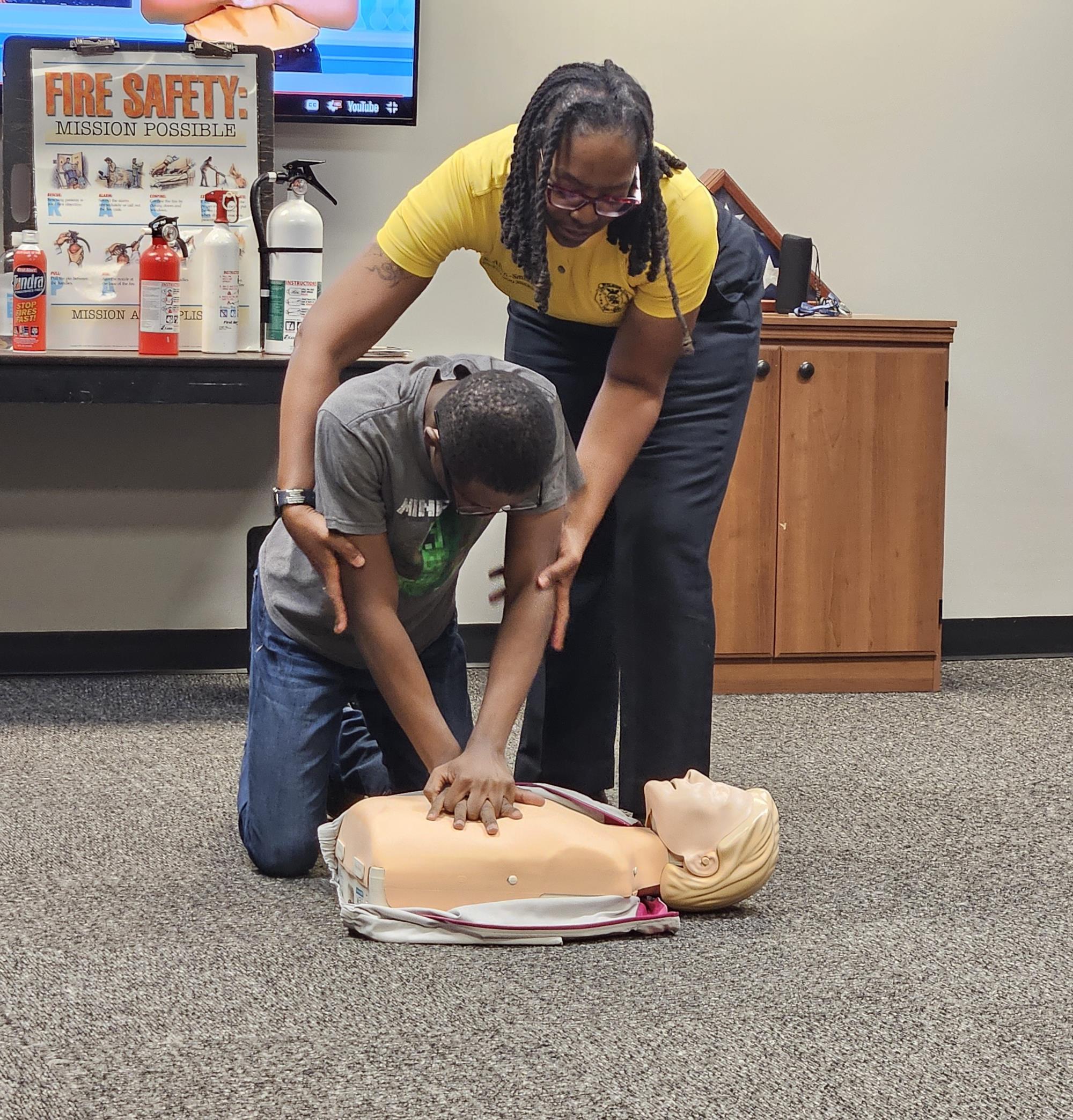 WFRS CPR YCA Youth Citizens Academy